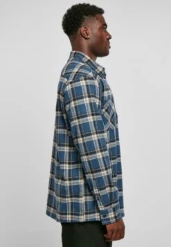 URBAN CLASSICS Herren - Overhemd - Darkblue Whitesand -Urban Classics 154ee17a178741f4ac473b77a017b009