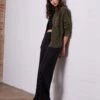 URBAN CLASSICS Ladies Corduroy Oversized Shirt - Overhemdblouse - Olive -Urban Classics 15b4398966d04199849c6fd12806a551