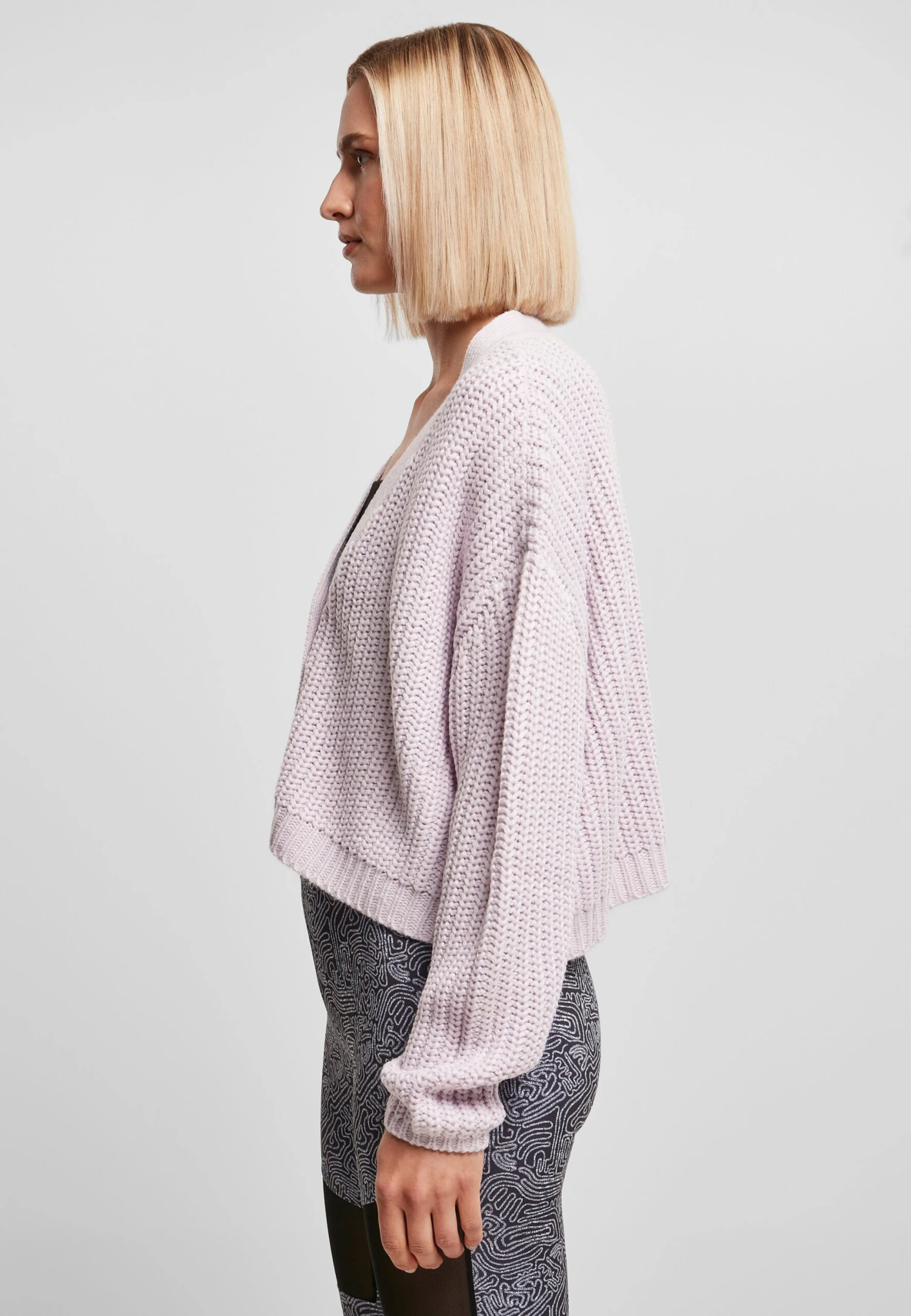 URBAN CLASSICS Oversized- Vest - Softlilac 6 URBAN CLASSICS Oversized- Vest - Softlilac - Afbeelding 4