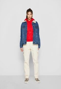 URBAN CLASSICS Ladies Hoody - Hoodie - Firered -Urban Classics 18c7a938f05d4dce9dd851a9d4ca8c0b