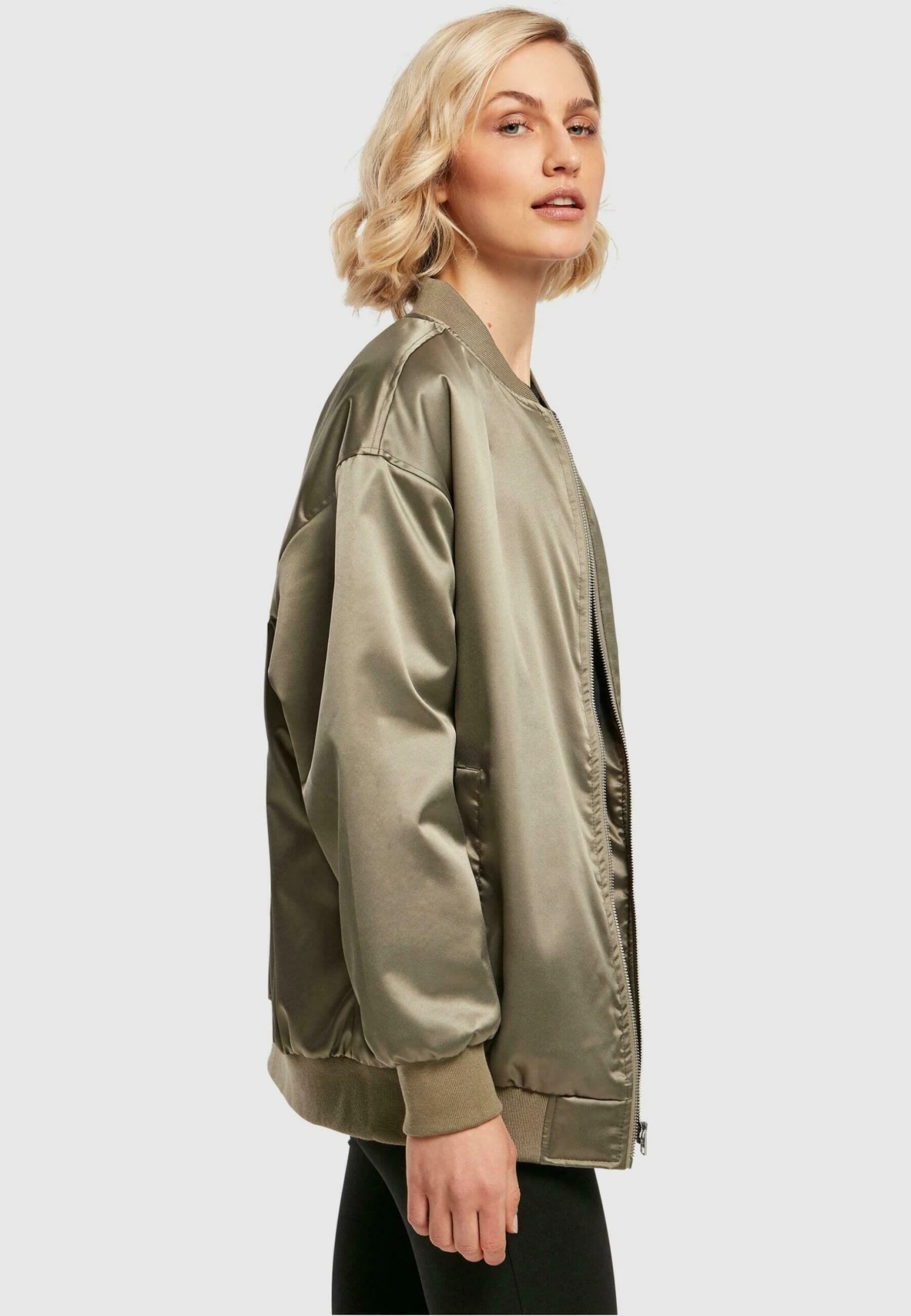 URBAN CLASSICS Bomberjacks - Softolive 6 URBAN CLASSICS Bomberjacks - Softolive - Afbeelding 4