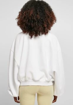 URBAN CLASSICS Oversized Triangle Crew Neck - Sweater - White -Urban Classics 19367107f794499c8d08289deaff1448