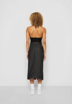 URBAN CLASSICS Kokerrok - Black Washed -Urban Classics 1a584776808f46388c17fc64887c780f