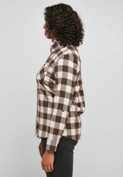 URBAN CLASSICS Overhemdblouse - Pink Brown 29 URBAN CLASSICS Overhemdblouse - Pink Brown -Urban Classics 1a713ea73a0a4ea0adfa22673ac50e34