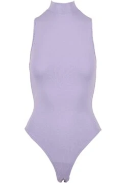URBAN CLASSICS Ladies Sleeveless Turtleneck Body - Body - Lavender -Urban Classics 1b9d531560584ea091c4194dbd5fc3aa