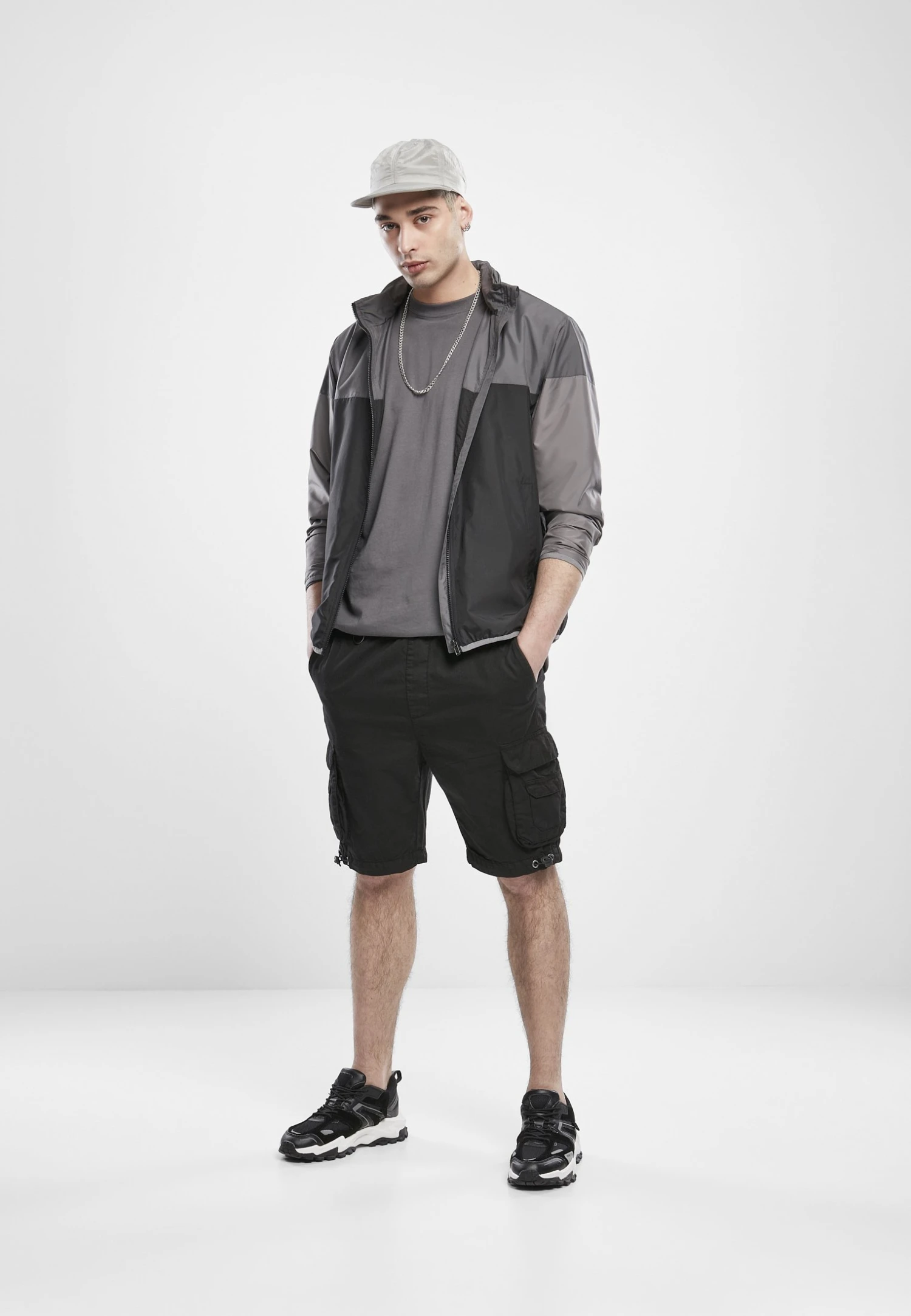 URBAN CLASSICS Double Pocket- Shorts - Black 4 URBAN CLASSICS Double Pocket- Shorts - Black - Afbeelding 2
