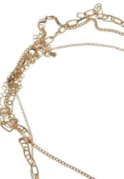 URBAN CLASSICS Pack 3 Flower Bead Various Layering - Ketting - Gold -Urban Classics 1cc89c06097f4b79a2ced447c41f4578