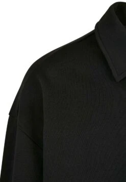 URBAN CLASSICS Collar Crew - Poloshirt - Black -Urban Classics 1cce7cc5f3ab479497ec53a548f4f7cf