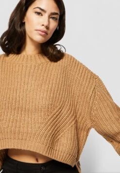 URBAN CLASSICS Wide - Trui - Taupe -Urban Classics 1d3bbf2b1fb9490a9a21a6b463d1aaa0