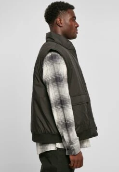 URBAN CLASSICS Clean Puffer - Bodywarmer - Black -Urban Classics 1d4dfb48a7d84f9aaa4d02e90586ba04