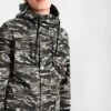URBAN CLASSICS Army Tiger Camo - Windjack - Olive/Black/White