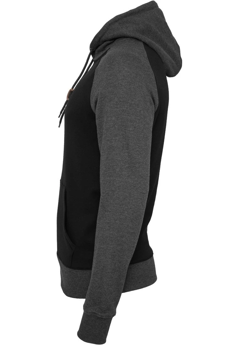 URBAN CLASSICS Contrast- Sweater - Blk/Cha 5 URBAN CLASSICS Contrast- Sweater - Blk/Cha - Afbeelding 3