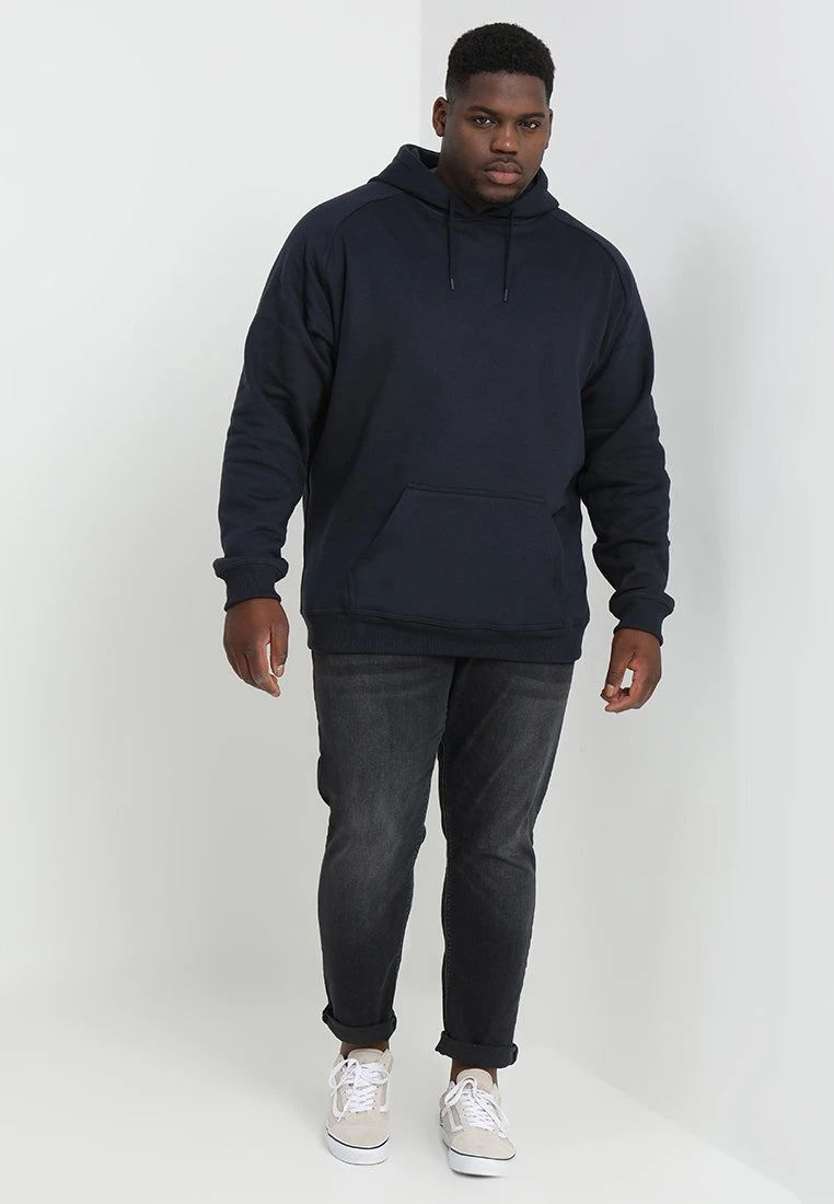 URBAN CLASSICS Blank Hoody - Hoodie - Navy 4 URBAN CLASSICS Blank Hoody - Hoodie - Navy - Afbeelding 2