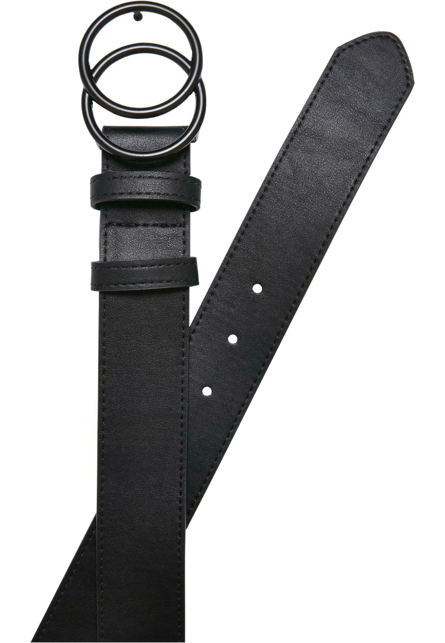 URBAN CLASSICS Accessoires Coloured Ring Buckle- Riem - Black 6 URBAN CLASSICS Accessoires Coloured Ring Buckle- Riem - Black - Afbeelding 4