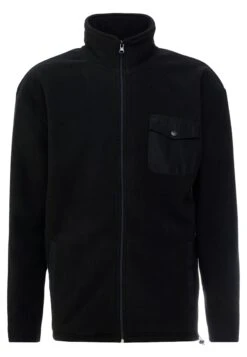 URBAN CLASSICS Polar Track Jacket - Fleecejas - Black -Urban Classics 1ee1de6e6cf44ce6aa58113df73a583b