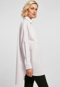 URBAN CLASSICS Overhemdblouse - White Lilac 9 URBAN CLASSICS Overhemdblouse - White Lilac -Urban Classics 1f2a0b740a5e4d5eba8311a8b2bc90fb