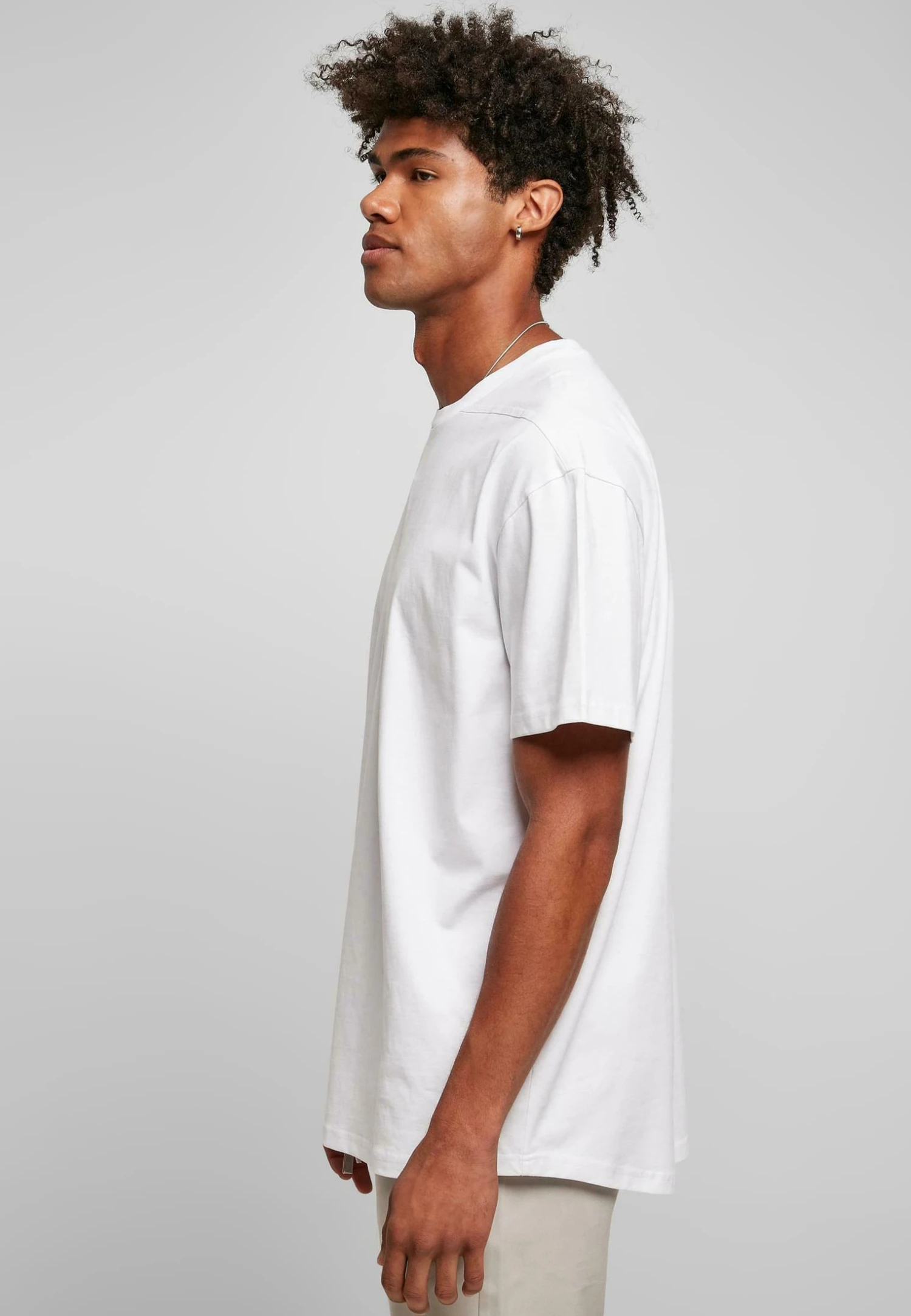 URBAN CLASSICS Recycled Curved Shoulder Tee - T-Shirt Basic - White 6 URBAN CLASSICS Recycled Curved Shoulder Tee - T-Shirt Basic - White - Afbeelding 4