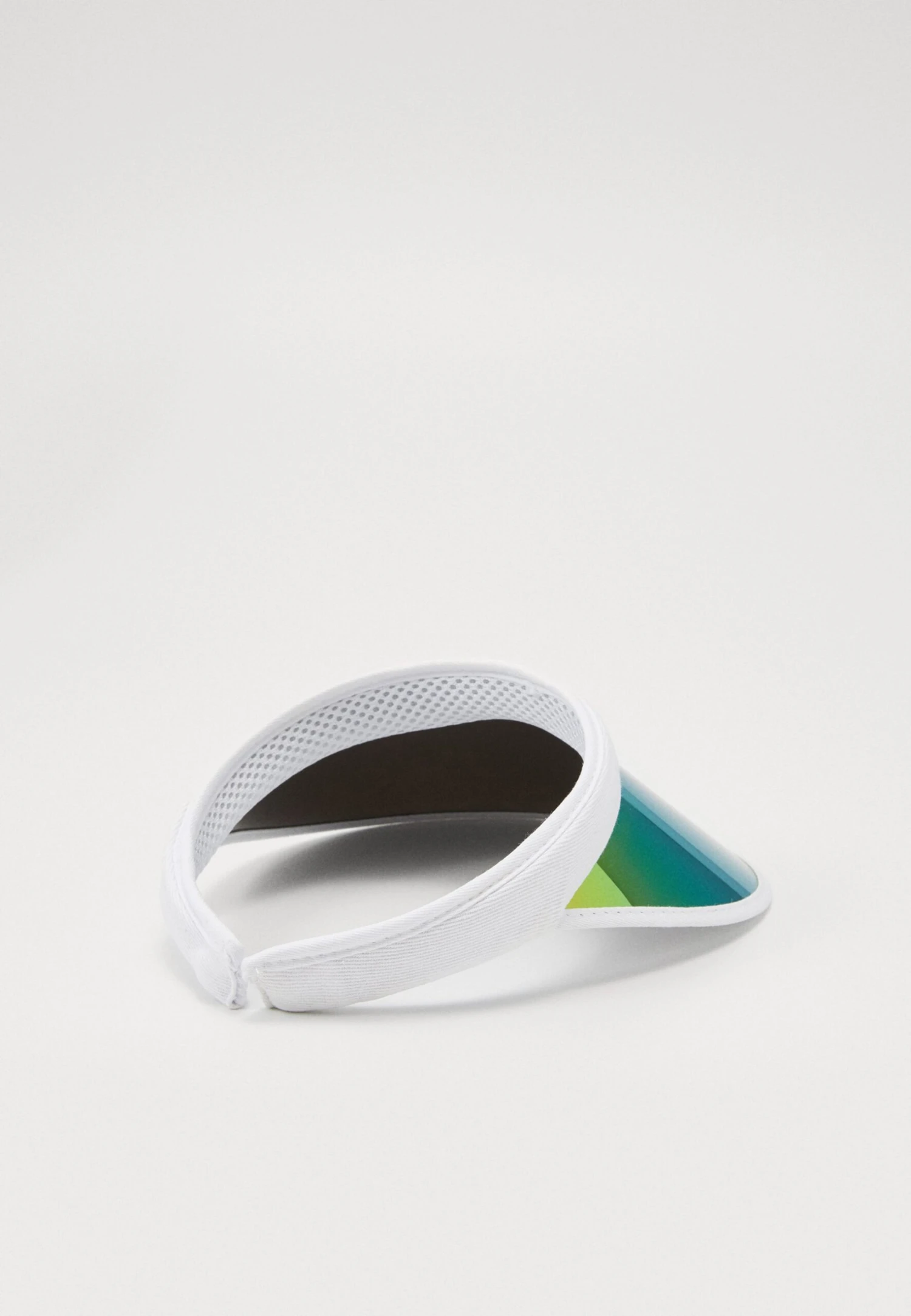 URBAN CLASSICS Holographic Visor - Pet - White/Multicolor 4 URBAN CLASSICS Holographic Visor - Pet - White/Multicolor - Afbeelding 2