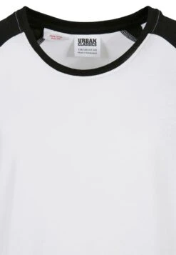URBAN CLASSICS Kinder Contrast Raglan 2-Pack - T-Shirt Print - White Hugered White Black -Urban Classics 20583963715b41ffa24a63c67c3e3408