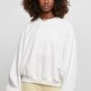URBAN CLASSICS Oversized Triangle Crew Neck - Sweater - White -Urban Classics 218d049e1457453ea8f032146bec2c8f