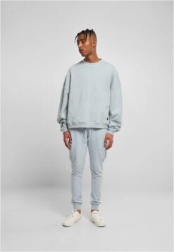 URBAN CLASSICS Herren- Sweater - Summerblue