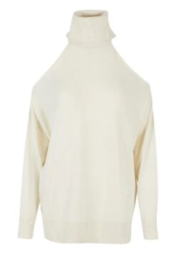 URBAN CLASSICS Turtelneck - Trui - Whitesand