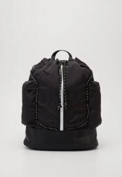 URBAN CLASSICS Light Weight Hiking Backpack - Rugzak - Black/White
