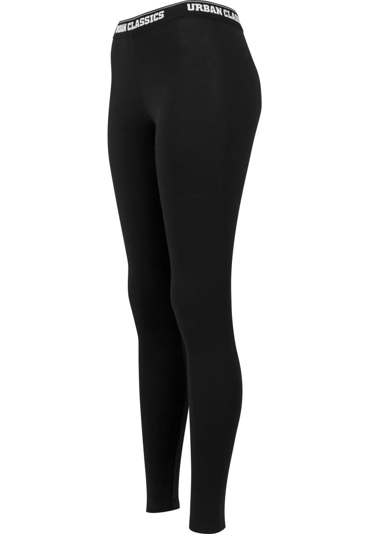 URBAN CLASSICS Ladies Logo Leggings - Legging - Black 5 URBAN CLASSICS Ladies Logo Leggings - Legging - Black - Afbeelding 3