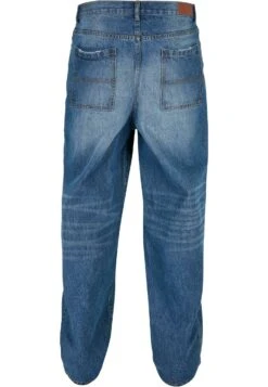 URBAN CLASSICS Distressed - Relaxed Fit Jeans - Mid Deepblue Destroyed Washed -Urban Classics 2388806760ee45af8456f48be096858a