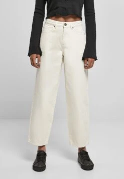 URBAN CLASSICS Flared Jeans - Whitesand