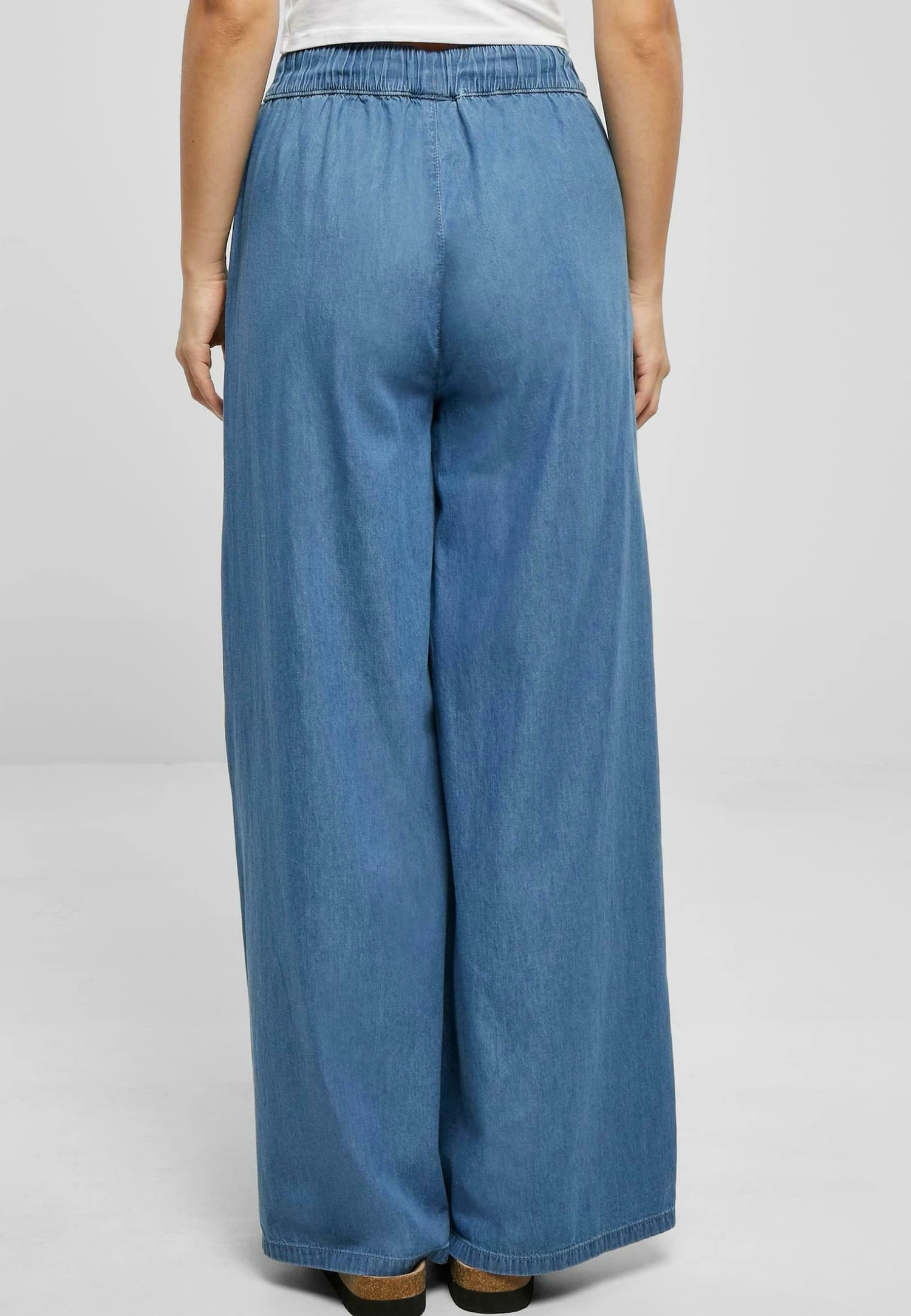 URBAN CLASSICS Wide Leg - Relaxed Fit Jeans - Skyblue Washed 4 URBAN CLASSICS Wide Leg - Relaxed Fit Jeans - Skyblue Washed - Afbeelding 2