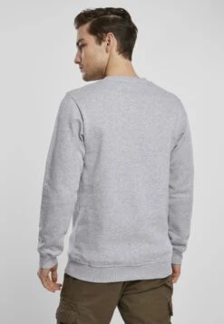 URBAN CLASSICS Organic Basic Crew - Sweater - Grey -Urban Classics 241b9cc0dfcb4aa6b44cfe440b389a81