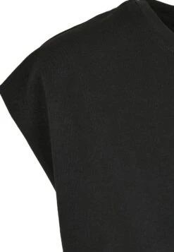 URBAN CLASSICS Ladies Organic Short Tee - T-Shirt Basic - Schwarz -Urban Classics 24cbc881a157423b864986ba819af89a