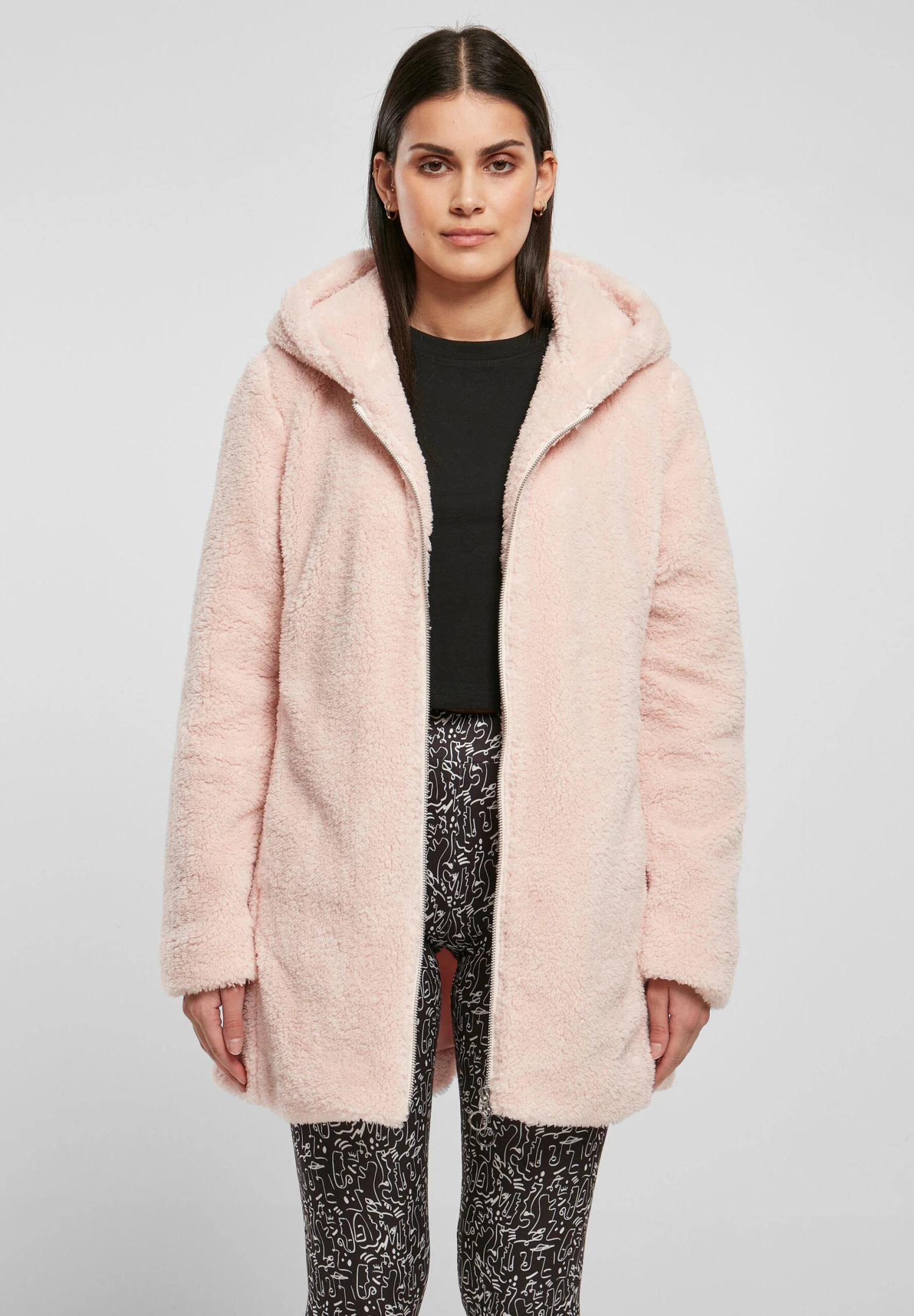 URBAN CLASSICS Winterjas - Pink 8 URBAN CLASSICS Winterjas - Pink - Afbeelding 6