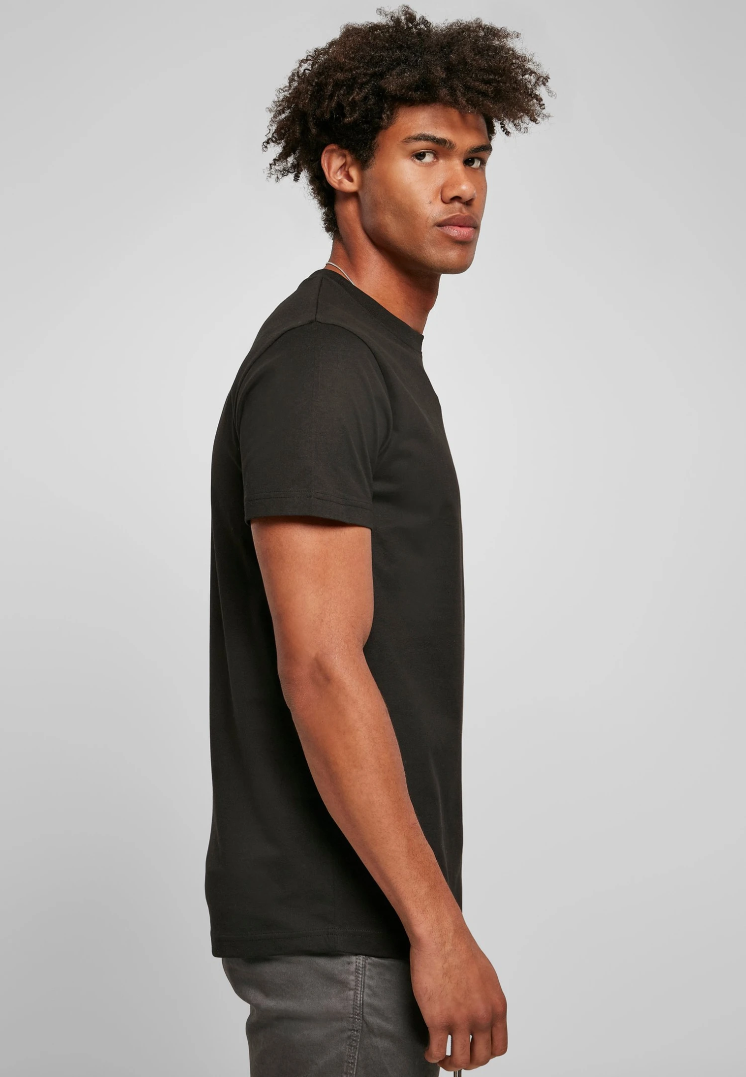 URBAN CLASSICS Recycled - T-Shirt Basic - Black 6 URBAN CLASSICS Recycled - T-Shirt Basic - Black - Afbeelding 4