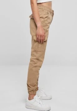 URBAN CLASSICS High Waist - Cargobroek - Unionbeige -Urban Classics 287deb3ca8504f65abb7af9b87395b5a