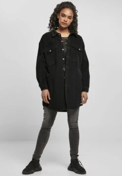 URBAN CLASSICS Ladies Long Corduroy Overshirt - Overhemdblouse - Black 12 URBAN CLASSICS Ladies Long Corduroy Overshirt - Overhemdblouse - Black -Urban Classics 29d284f8d30a4adc9ab824b1e1eb01f7