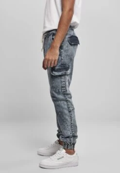 URBAN CLASSICS Jeans Tapered Fit - Light Skyblue Acid Washed 14 URBAN CLASSICS Jeans Tapered Fit - Light Skyblue Acid Washed -Urban Classics 2a167b0bd2304ab69edb70e8ad13651b