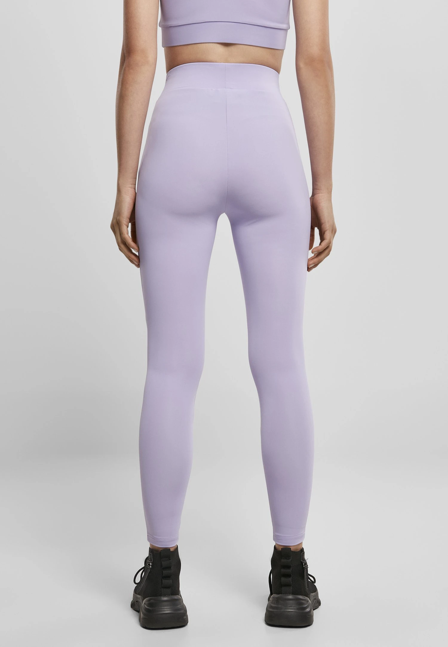 URBAN CLASSICS Ladies High Waist Tech Leggings - Legging - Lavender 5 URBAN CLASSICS Ladies High Waist Tech Leggings - Legging - Lavender - Afbeelding 3