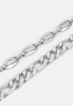 URBAN CLASSICS Layering Basic Necklace Unisex - Ketting - Silver-Coloured -Urban Classics 2a4f9b37610d4484b473fb714f5ad5ef