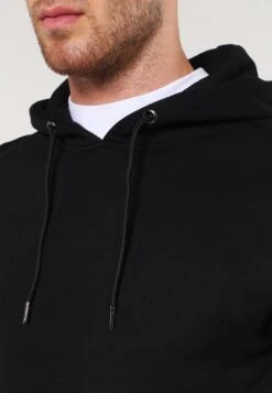 URBAN CLASSICS Sweat Bomber Hoody - Hoodie - Black -Urban Classics 2a524b940bc34556ad776d0ece3e6f7e