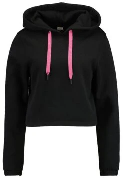 URBAN CLASSICS Ladies Contrast Drawstring Hoody - Hoodie - Black 10 URBAN CLASSICS Ladies Contrast Drawstring Hoody - Hoodie - Black -Urban Classics 2bf93a99a1404d49b2a888aaa321cf0f