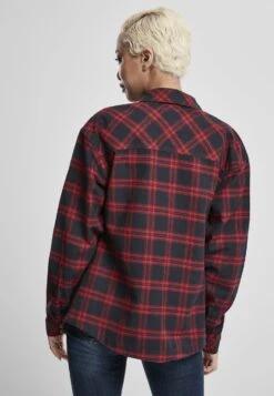 URBAN CLASSICS Oversized- Overhemdblouse - Midnightnavy/Red 17 URBAN CLASSICS Oversized- Overhemdblouse - Midnightnavy/Red -Urban Classics 2c00827b7c1b421a8cb0687b1cba6d2b