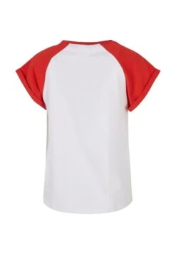 URBAN CLASSICS Kinder Contrast Raglan 2-Pack - T-Shirt Print - White Hugered White Black -Urban Classics 2c803c168956428abbdf56ca9a2b21d6