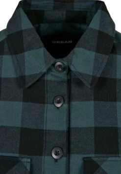 URBAN CLASSICS Langarm - Overhemdblouse - Jasper Black -Urban Classics 2d1b4ea1667b4dc59dda03c9817f8058