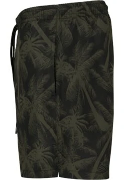 URBAN CLASSICS Pattern - Zwemshorts - Palm/Olive -Urban Classics 2d3303688a294da49ff5179f8231fdc2