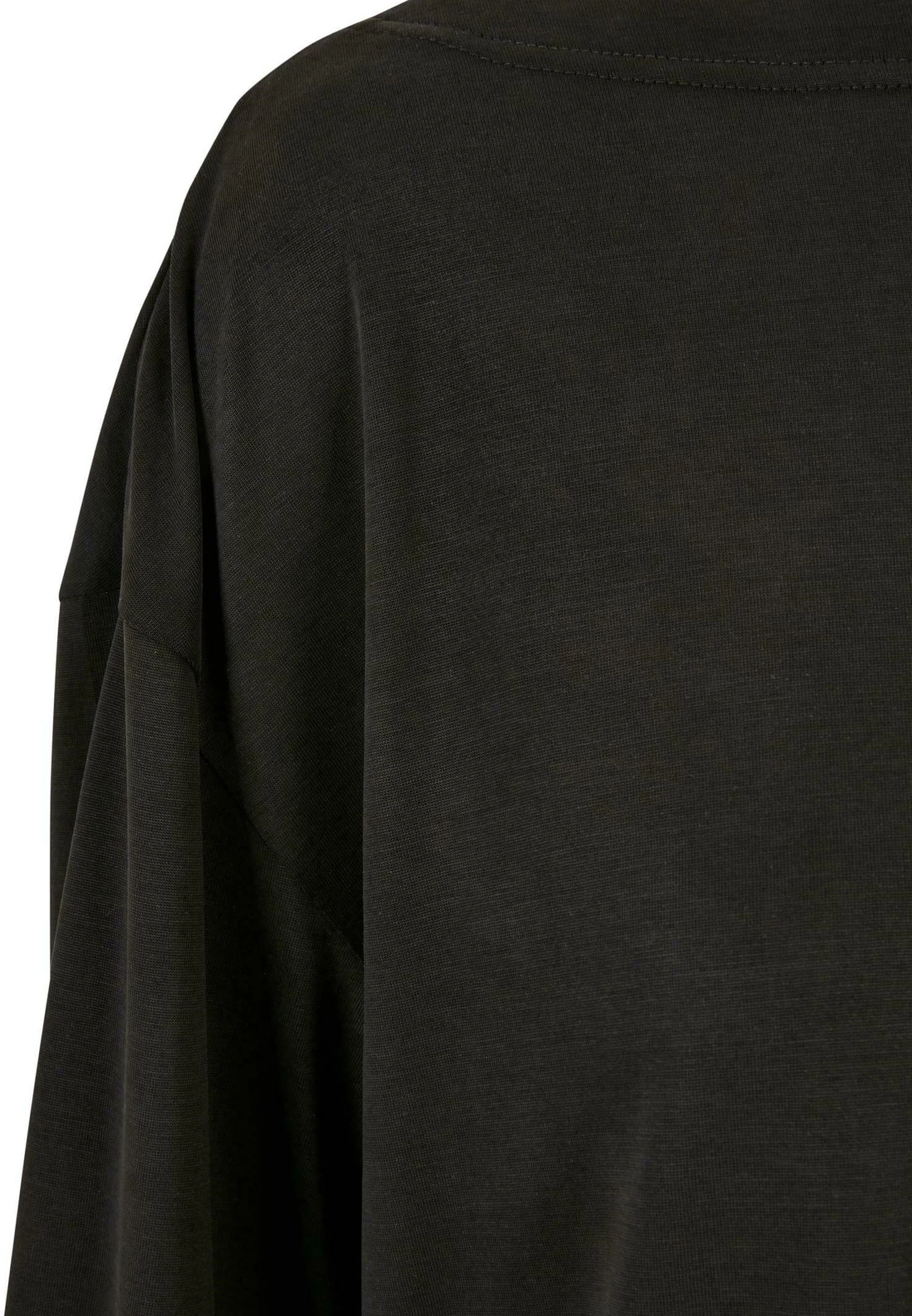 URBAN CLASSICS Short Bateau Necklinie - Longsleeve - Black 5 URBAN CLASSICS Short Bateau Necklinie - Longsleeve - Black - Afbeelding 3