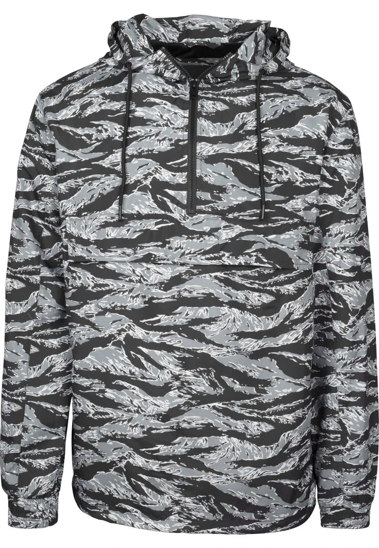 URBAN CLASSICS Tiger Camo- Lichte Jas - Grey 7 URBAN CLASSICS Tiger Camo- Lichte Jas - Grey - Afbeelding 5