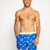 URBAN CLASSICS Pattern Retro Swim - Zwemshorts - Blue -Urban Classics 2f33cdb083b54d5c84ec8cbcd6fc54b0