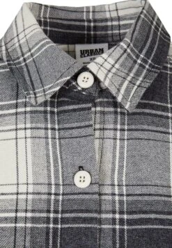 URBAN CLASSICS Oversized- Overhemdblouse - Whitesand Black 18 URBAN CLASSICS Oversized- Overhemdblouse - Whitesand Black -Urban Classics 2f51a39f2d1e40dabc155f2506b63e6d